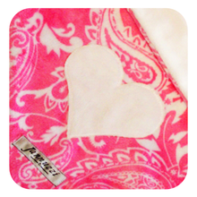 Load image into Gallery viewer, Classic Signature Heart Minky Blanket