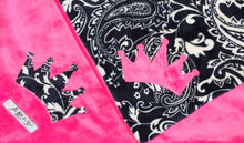 Load image into Gallery viewer, Classic Signature Crown Minky Blanket