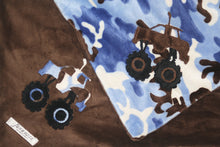 Load image into Gallery viewer, Monster Truck Minky Baby Blanket