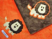Load image into Gallery viewer, Lion Minky Baby Blanket