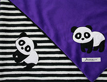 Load image into Gallery viewer, Panda Minky Baby Blanket
