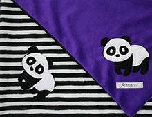 Load image into Gallery viewer, Panda Minky Baby Blanket
