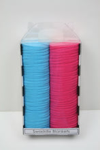 Load image into Gallery viewer, Jannuzzi Soft 100% Cotton 2-Pack Blue & Pink Swaddle Blankets