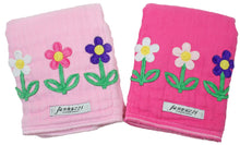 Load image into Gallery viewer, Dyed Burp Duo - 3 Stemmed Flowers