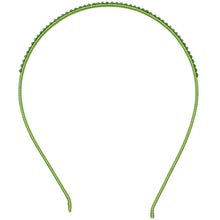 Load image into Gallery viewer, Jannuzzi Swarovski Crystal Embellished Green Headband