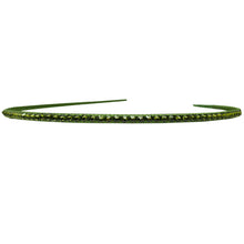 Load image into Gallery viewer, Jannuzzi Swarovski Crystal Embellished Green Headband
