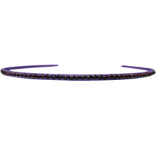 Load image into Gallery viewer, Jannuzzi Swarovski Crystal Embellished Purple Headband