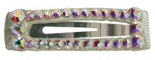 Load image into Gallery viewer, Jannuzzi Swarovski Crystal 2" Ivory Barrette