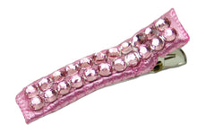 Load image into Gallery viewer, Jannuzzi Swarovski Crystal Light Pink Barrette