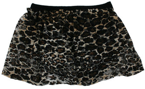 Jannuzzi  Lace Tutu Leopard Bloomer - Made in USA