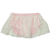 Load image into Gallery viewer, Jannuzzi Lace Tutu Pink & White Bloomer - Made in USA