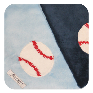 Baseball Minky Blanket