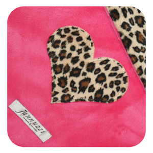Classic Signature Heart Minky Blanket