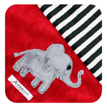 Load image into Gallery viewer, Elephant Minky Baby Blanket
