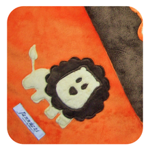 Load image into Gallery viewer, Lion Minky Baby Blanket
