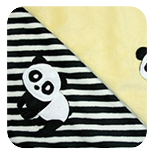 Panda Minky Baby Blanket
