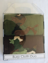 Load image into Gallery viewer, Dyed Burp Duo - Camo Ducks

