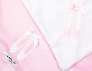 Ballet Slippers Minky Blanket