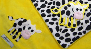Cows Minky Baby Blanket