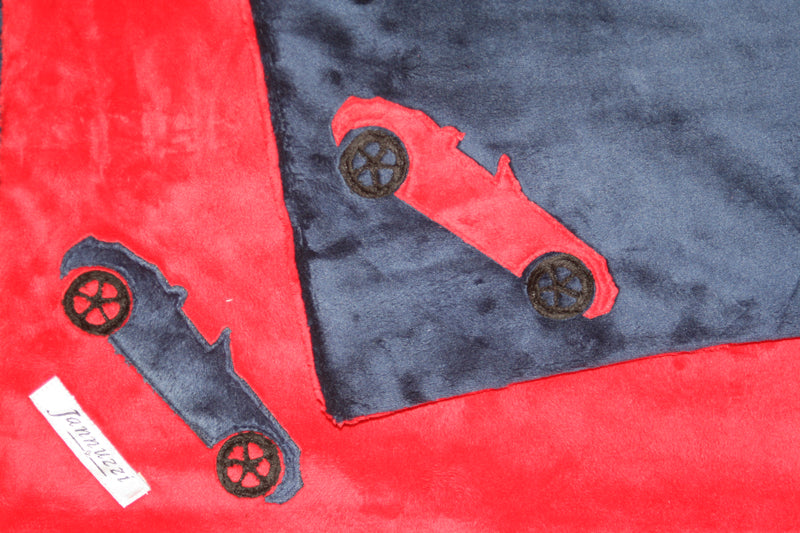 Convertible Car Minky Blanket