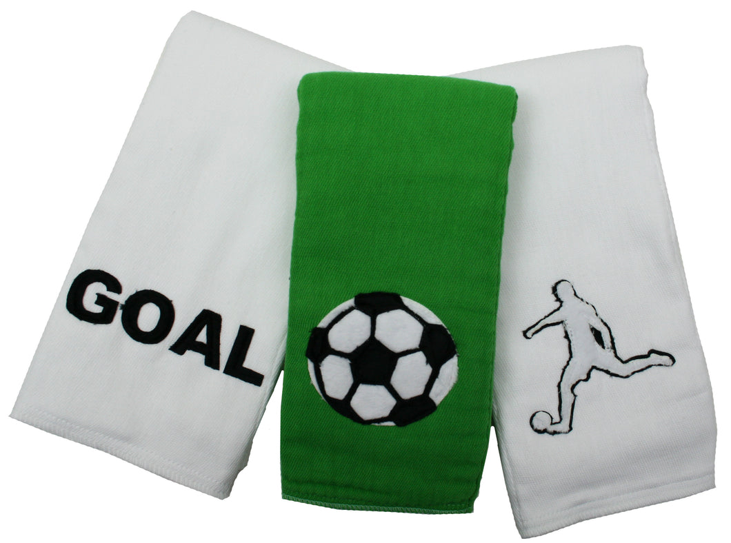 Burp Trio - Soccer Fan - Soccer Player, Soccer Ball, 