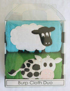 Dyed Burp Duo - Sheep & Cow