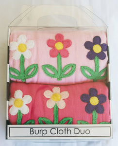 Dyed Burp Duo - 3 Stemmed Flowers