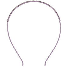 Load image into Gallery viewer, Jannuzzi Swarovski Crystal Embellished Purple Headband 
