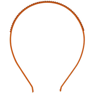 Jannuzzi Swarovski Crystal Embellished Orange Headband 