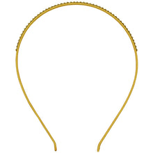 Load image into Gallery viewer, Jannuzzi Swarovski Crystal Embellished Yellow Headband 
