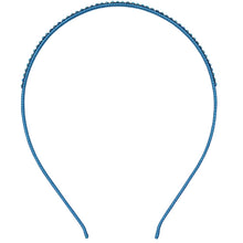 Load image into Gallery viewer, Jannuzzi Swarovski Crystal Embellished Blue Headband 
