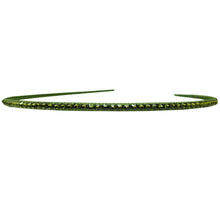 Load image into Gallery viewer, Jannuzzi Swarovski Crystal Embellished Green Headband 
