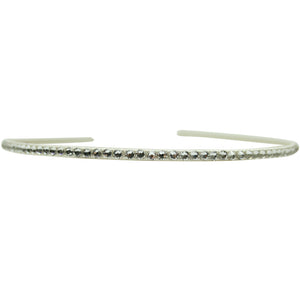 Jannuzzi Swarovski Crystal Embellished Ivory Headband 