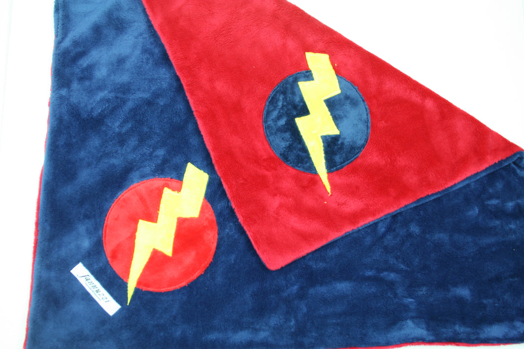 Super Hero Minky Blanket