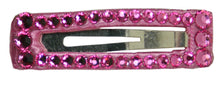 Load image into Gallery viewer, Jannuzzi Swarovski Crystal 2&quot; Rose Barrette
