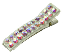 Load image into Gallery viewer, Jannuzzi Swarovski Crystal Ivory Barrette 
