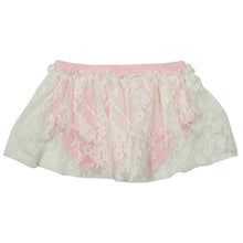Load image into Gallery viewer, Jannuzzi  Lace Tutu Pink &amp; White Bloomer - Made in USA 
